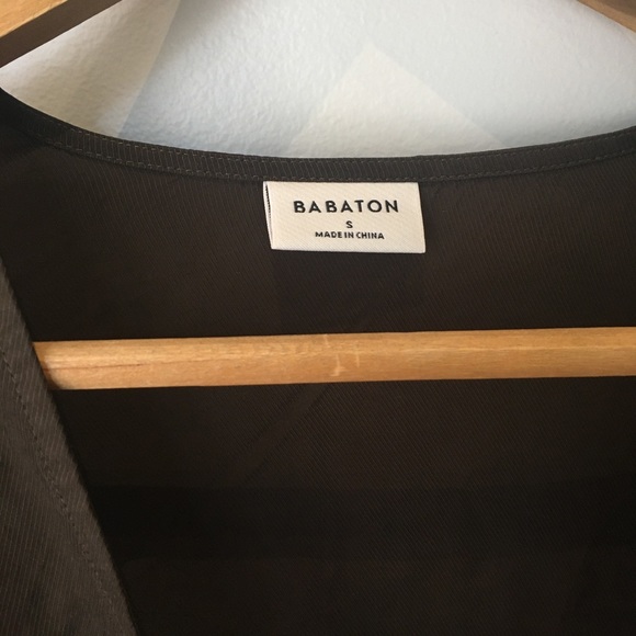 Babaton Olive Green Blouse - Picture 2 of 4